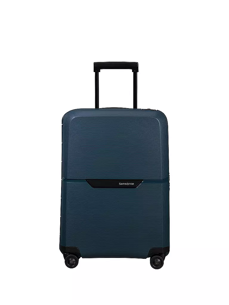 SAMSONITE Trolley MAGNUM ECO SPINNER 55 midnight blue blau